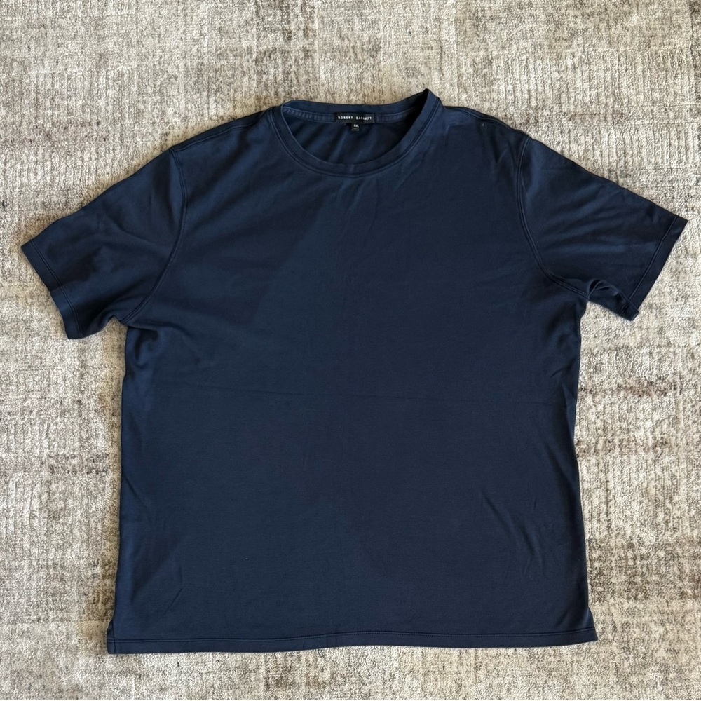 Robert Barakett Navy Blue Short Sleeve Tee